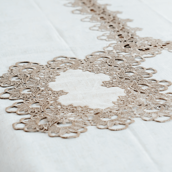 Beige Lace Placemat
