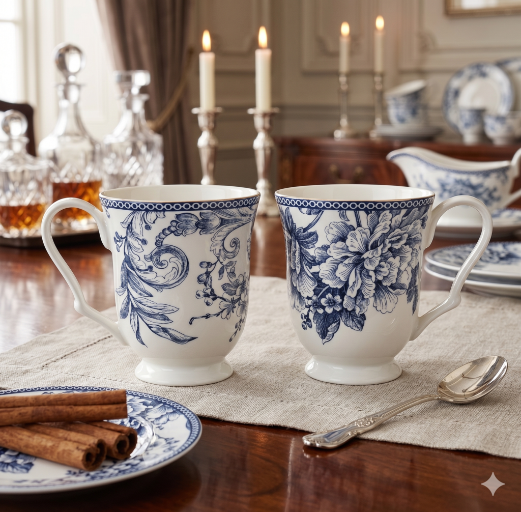 ADELAIDE BLUE MUG (SO4)