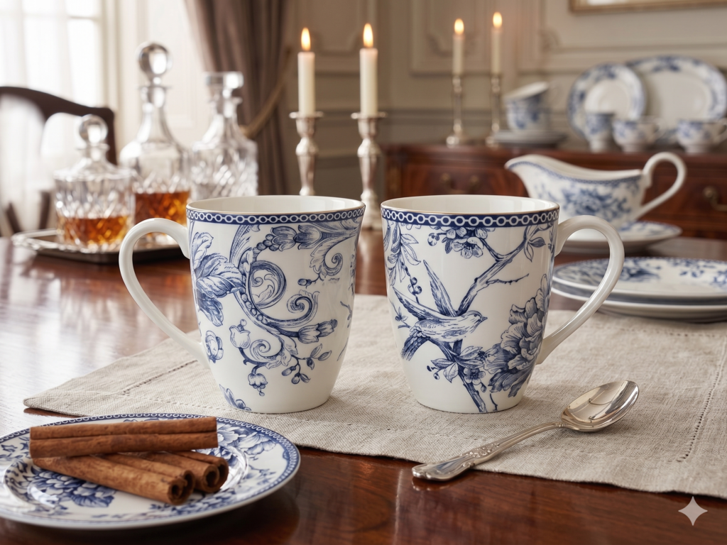 ADELAIDE BLUE MUG (SO6)