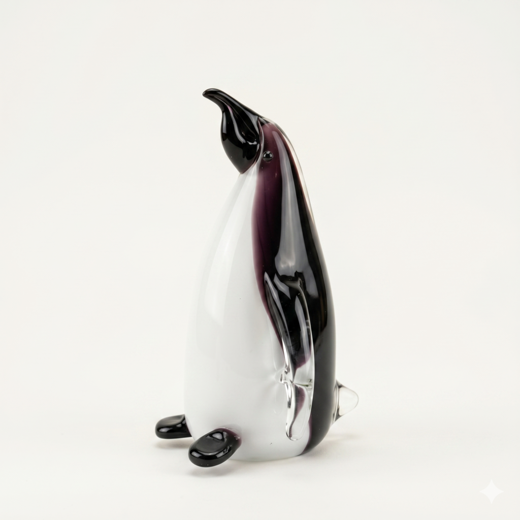 HAND BLOWN GLASS PENGUIN SMALL