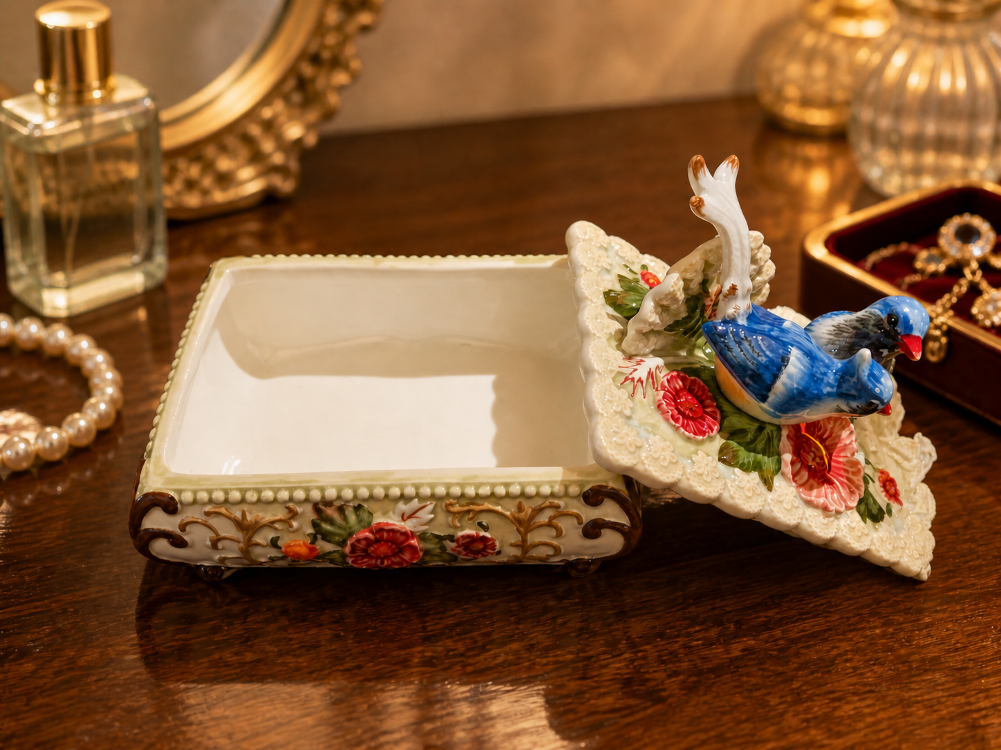 BIRDS COUPLE JEWELLERY BOX - Image 2
