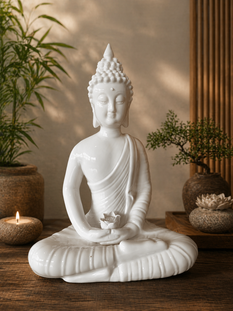BUDDHA WITH LOTUS