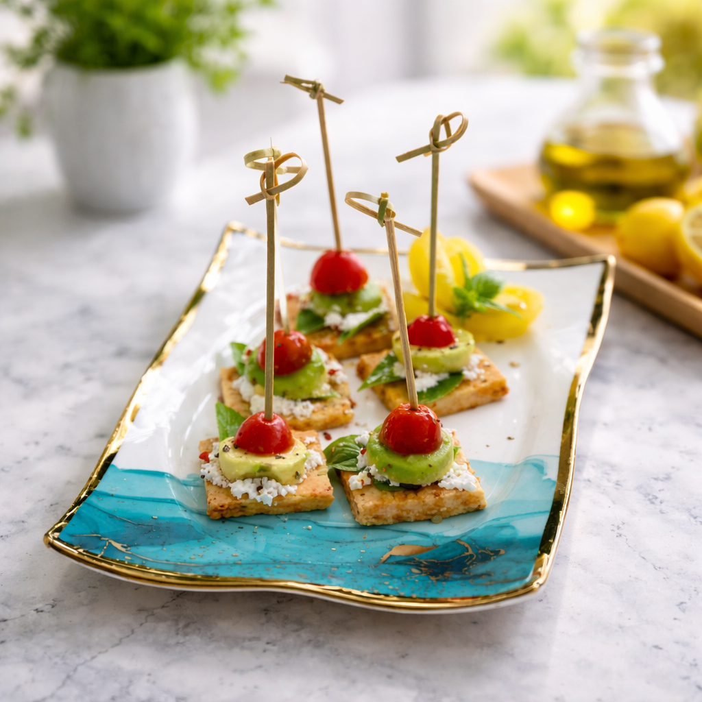 MONET RECTANGULAR PLATTER