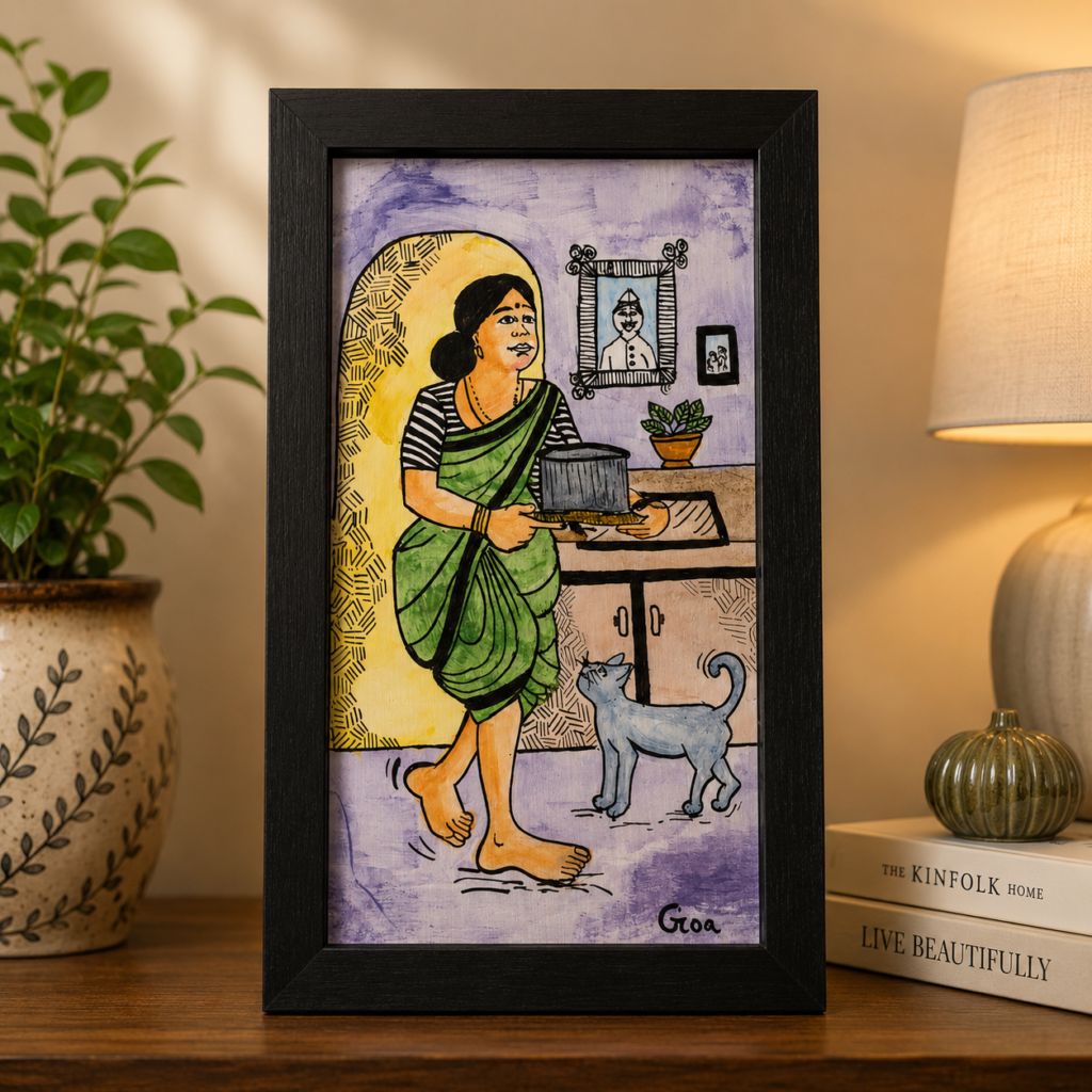 2 TILE PAINTING