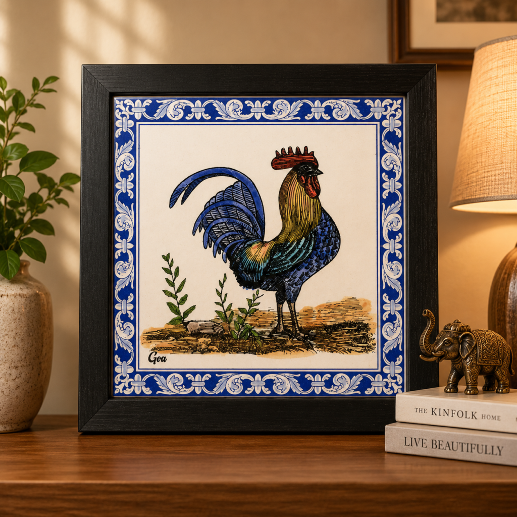COLOURED ROOSTER
